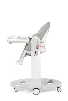 PEG PÉREGO Esszimmerstuhl Tatamia Follow Me Wonder Grey 2022 + gratis Stange