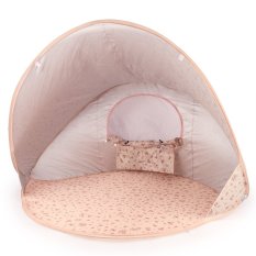 Bieco - Children's Folding Beach Tent with UV Protection - Dreamy Flowers