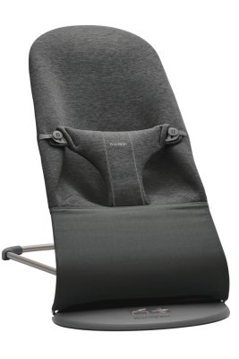 BABYBJÖRN Lounger Bliss, Anthrazitgrauer 3D-Jersey