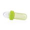 NUBY Silicone feeder Easy squeezy feeder 6 m+, green