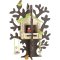 Jeujura Jeu de construction en bois 90 pièces Cabane dans les arbres