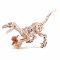 RoboTime 3D drewniana mechaniczna układanka Velociraptor