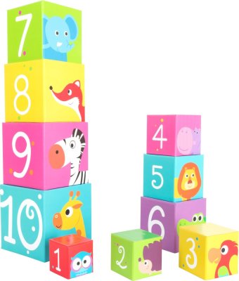 small foot Torre in legno con animali