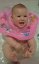 BABY RING Anello per nuoto 3-36 m - rosa