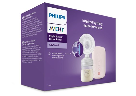 Philips AVENT Elektrische Milchpumpe SCF395/31+Geschenk