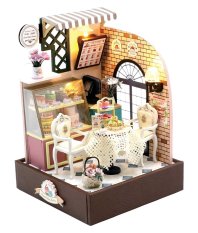 2Kids Toys Miniatur Puppenhaus Zucker Torten Bahnhof