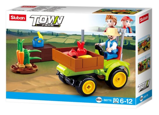 Sluban Town Farma M38-B0776 Tracteur à fruits