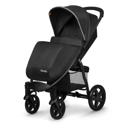 LIONELO Poussette de sport Annet Plus Black Carbon