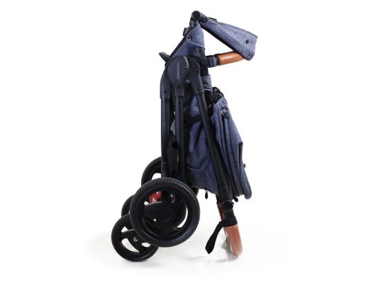 VALCO BABY Kočárek sportovní Trend 4 Ultra Denim + PETITE&MARS fusak Jibot ZDARMA