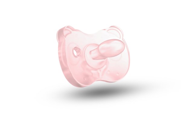MEDELA Smoczek miękki, całkowicie silikonowy Dziewczynka 0-6m 2 szt
