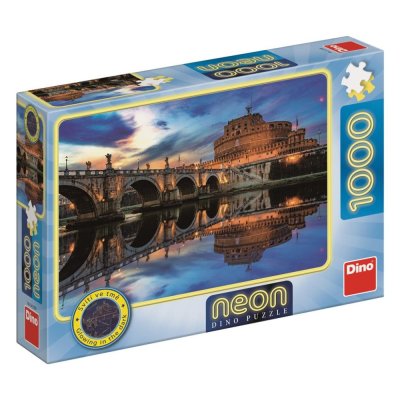 Dino Puzzle neon Castello degli Angeli 1000 pezzi