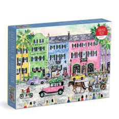Puzzle Galison Michaela Storrings Boże Narodzenie w Charleston 1000 elementów
