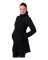 Women's softshell coat Hana, black