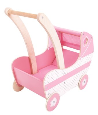 Bigjigs Toys Holzpuppenwagen