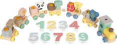 small foot Houten Verjaardagstrein met Dieren