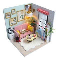 2Kids Toys Miniatur-Puppenhaus Wohnzimmer Sonnenstrahl