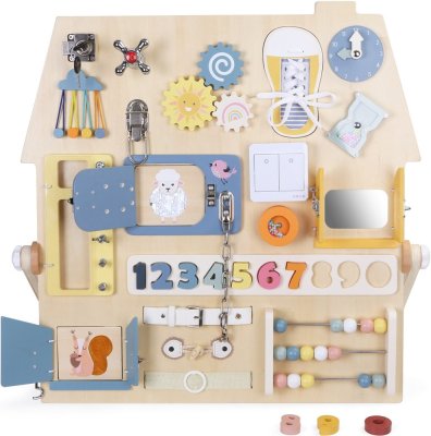 2Kids Toys Activity board Placa Sensorial Casa