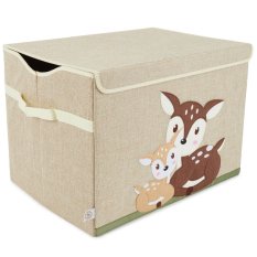 Bieco - Förvaringslåda med lock - rådjurskid