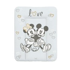 CEBA Trocador macio para cômoda (50x70) Disney Minnie e Mickey Cinza