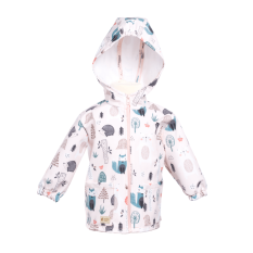 Kinder Softshelljacke mit Membrane Monkey Mum® - Tägliche Tiere