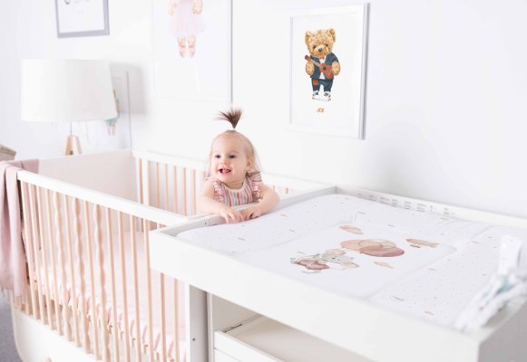 CEBA BABY Mjukt skötunderlägg (50x70) Basic Mouse