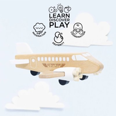 Le Toy Van Avion en bois