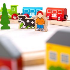 Bigjigs Rail O Meu Primeiro Comboio 19 Peças