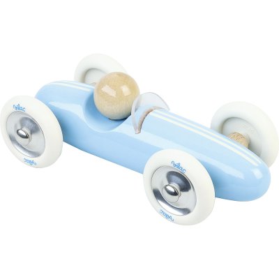 Vilac Houten Auto Grote Grand Prix Vintage Lichtblauw