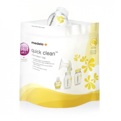 MEDELA Quick Clean sterilointipussit mikroaaltouuniin 5 kpl