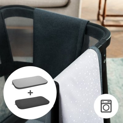 KINDERKRAFT Potovalna posteljica Sofi plus Grey