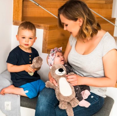 BABYONO Maggie Wydra Zabawka dla zwierząt