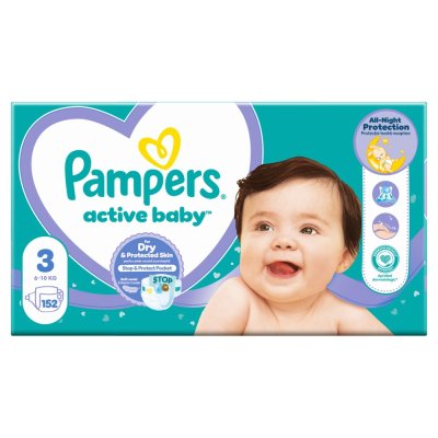 Auchan : Méga pack de couches Baby Dry Pampers à -70
