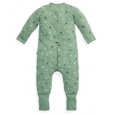 ERGOPOUCH Kombinezon do spania z bawełny organicznej Onesie Sweet Orchard 6-12 m, 2,5 tog