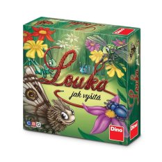 Dino Spiel Wiese wie gemalt