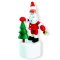 Detoa Papá Noel para apretar con árbol