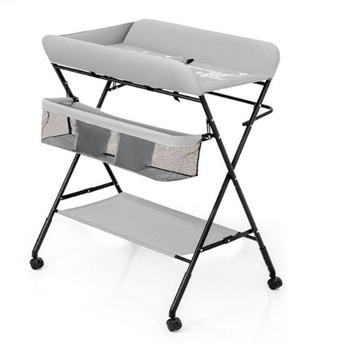 Portable Changing Table - Grey