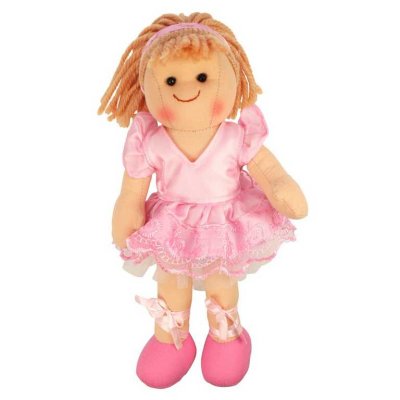 Bigjigs Toys Lalka szmaciana Lily 28 cm
