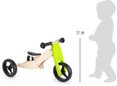small foot Triciclo in legno Trike 2in1 verde