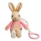 Coelho de pelúcia arco-íris Flopsy para pendurar