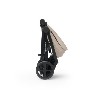 KINDERKRAFT Kinderwagen kombiniert 3 in 1 Neu Sandbeige + Nerz PRO