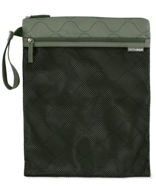 SKIP HOP Wasserdichte Tasche Grab & go Dark sage 30 x 38 cm
