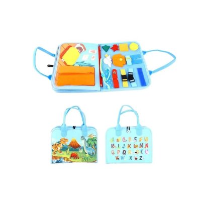 2Kids Toys Senzorična busy knjiga Dinozavri 3