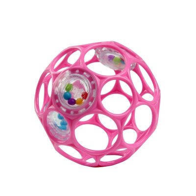 OBALL Brinquedo Oball RATTLE 10 cm dark pink 0m+