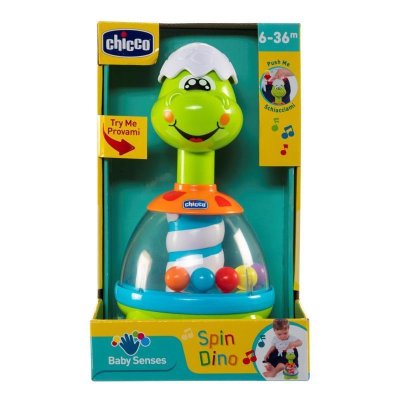 CHICCO Dinozaur Kaczka 6m+