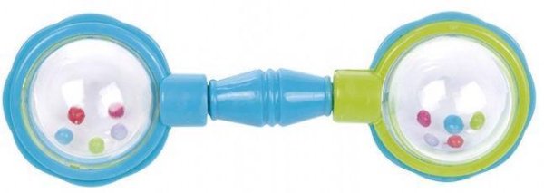 CANPOL BABIES Dumbbell Ball Rattle - Blue