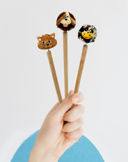 2Kids Toys Tužka pompon Kráva