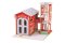 Bigjigs Toys Stație de Pompieri