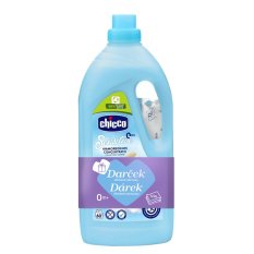 CHICCO Suavizante concentrado Talco Dulce 1,5 l, 60 lavados + toallitas húmedas 72 uds gratis