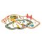 Bigjigs Rail Caminho de Ferro de Madeira com Campo 80 peças