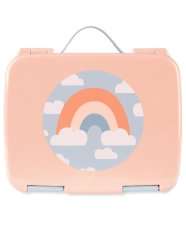 SKIP HOP Pudełko na drugie śniadanie Bento w stylu Spark, tęczowe, 3 lata+
